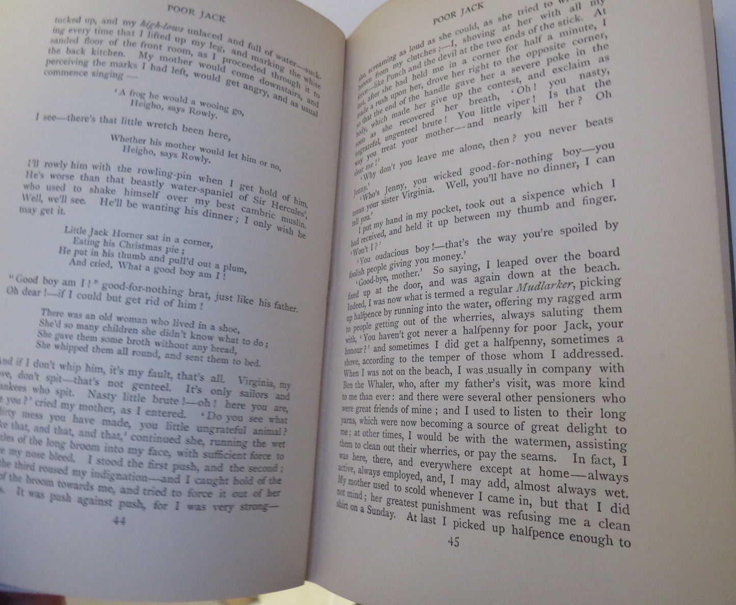 Poor Jack By Captain Marryat 1899