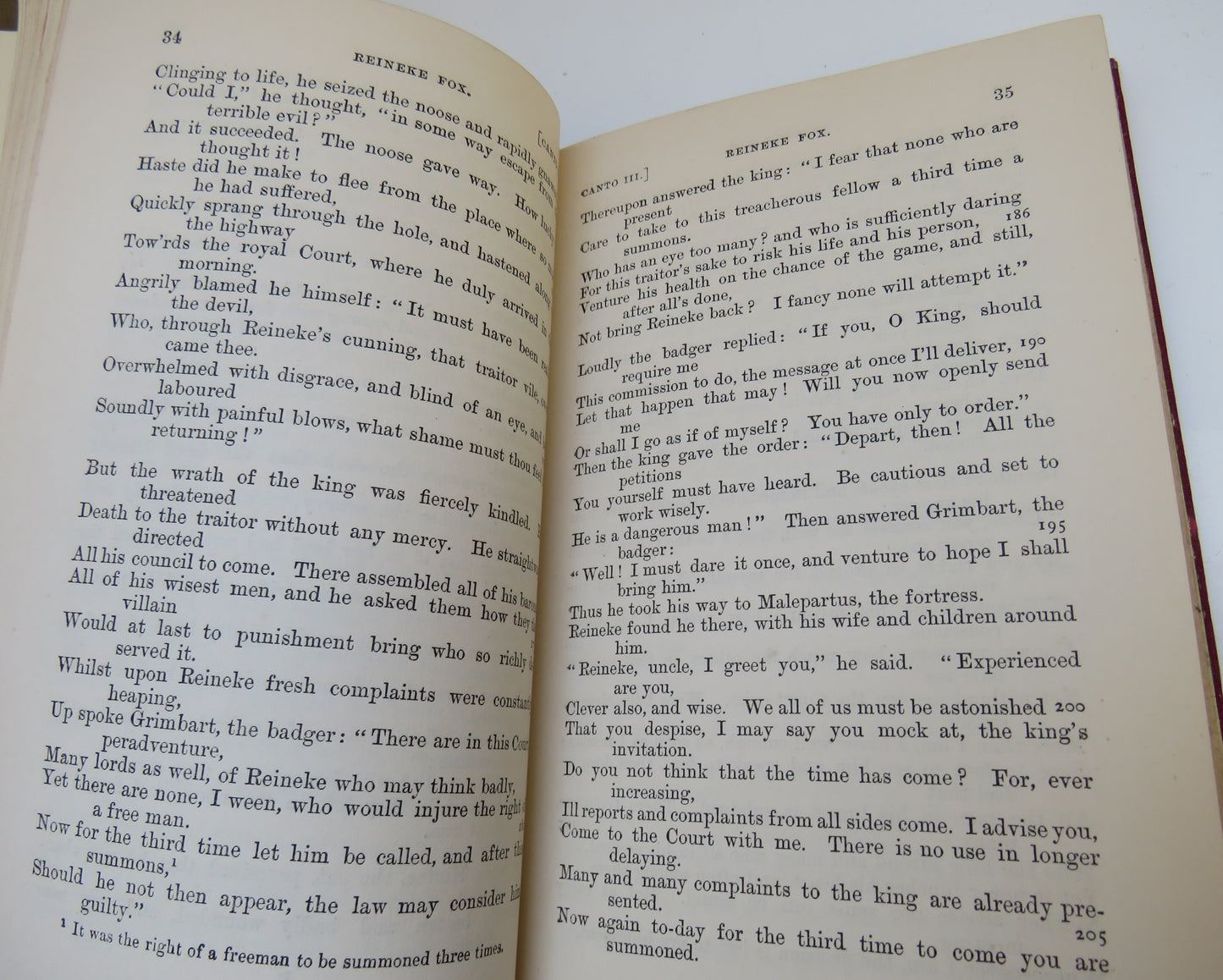 Goethe's Reineke Fox West-Eastern Divan and Achilleid Translated By Alexander Rogers 1890