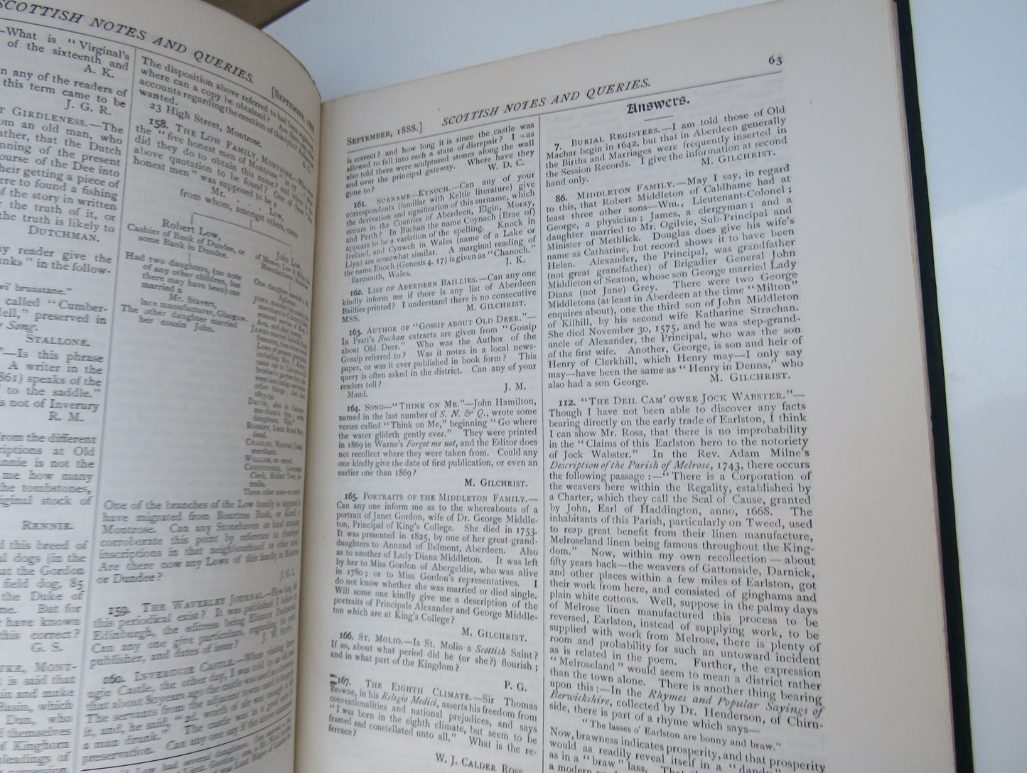 Scottish Notes and Queries Vol II 1889