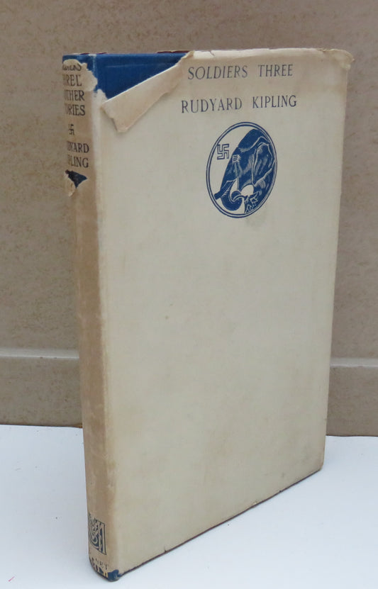 Soldiers Three The Story Of The Gadsbys In Black & White By Rudyard Kipling 1926