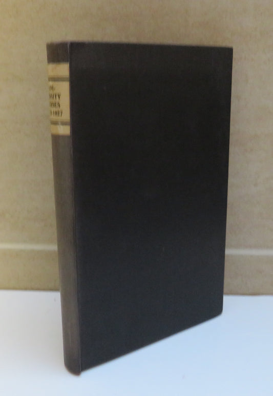 University Verses 1910-1927 Being An Anthology From The Glasgow University Magazine