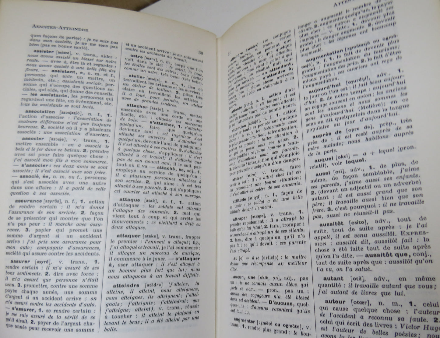 Dictionnaire Fondamental De La Langue Francasie 1958