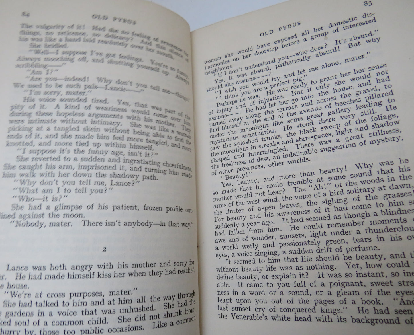 Old Pybus by Warwick Deeping 1930