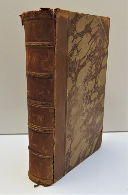 La Nouvelle Heloise Par J. J. Rousseau, 1858 Paris