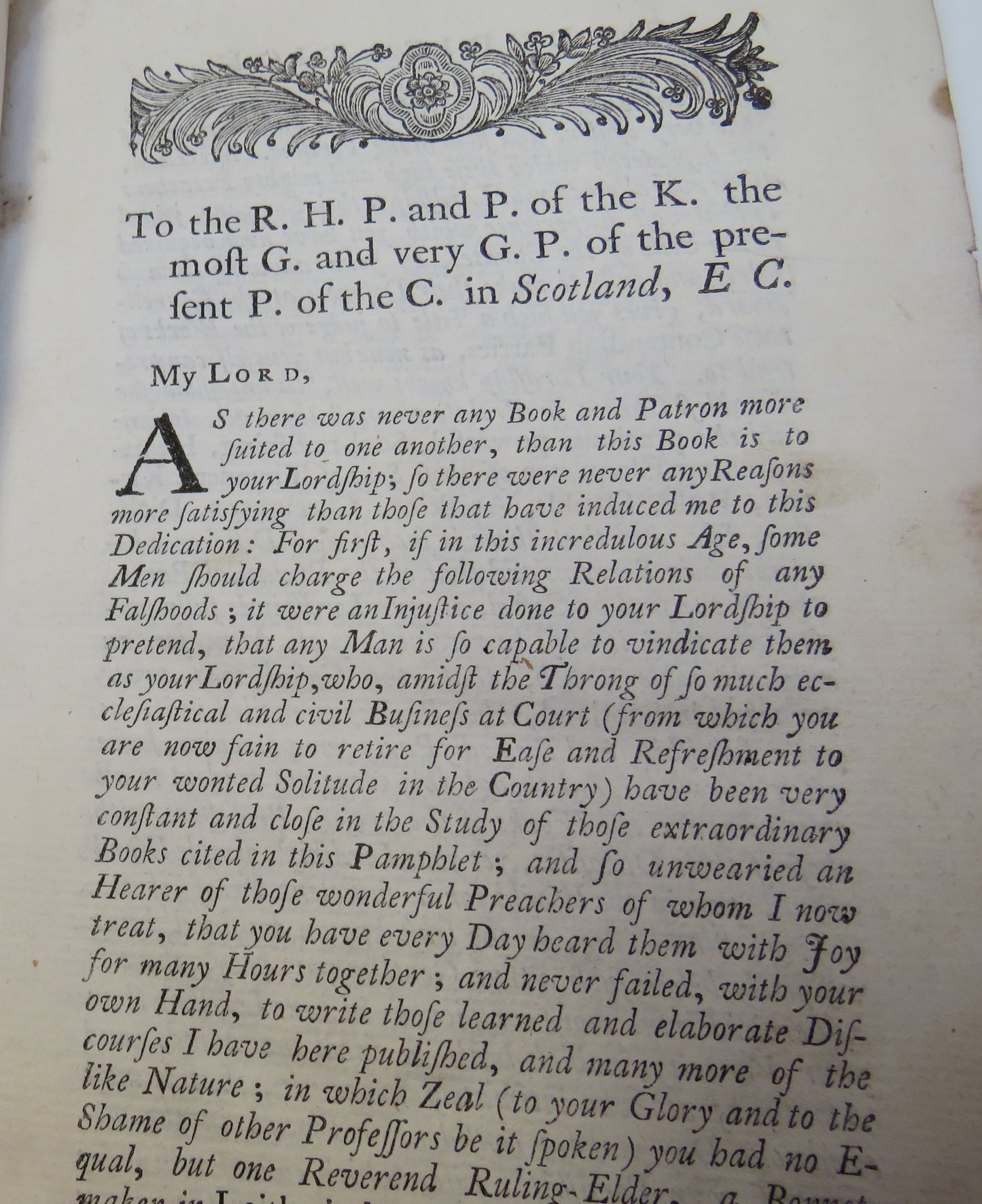Scotch Presbyterian Eloquence Display'd Or The Folly Of Their Teaching Discover's From Their Books, Sermons, and Prayers : 1738