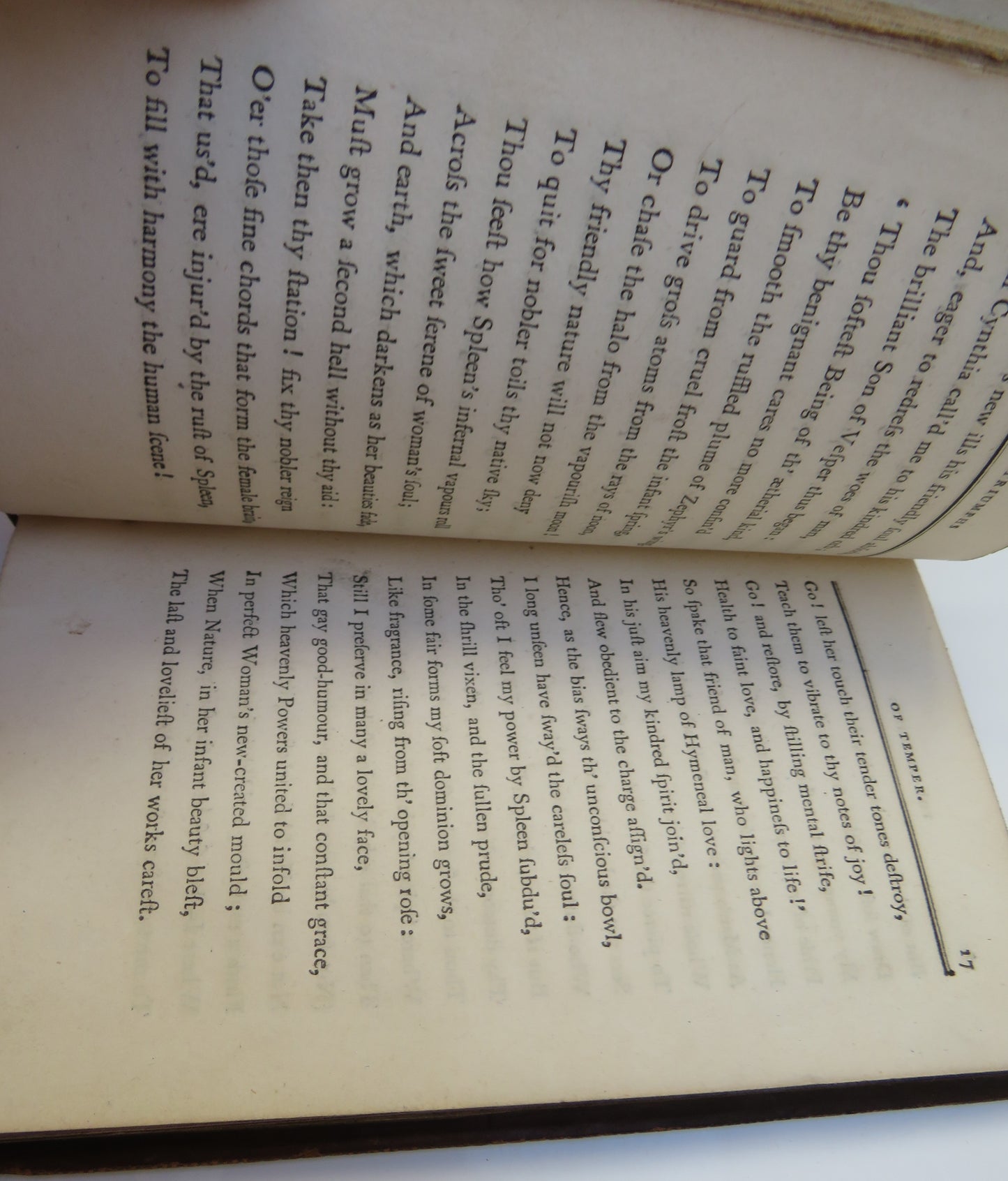 The Triumphs Of Temper A Poem In Six Cantos By William Hayley 1799