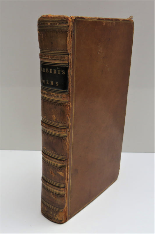 The Temple : Sacred Poems And Private Ejaculations To Which Is Added A Priest To The Temple Or The Country Parson By The Rev George Herbert 1806