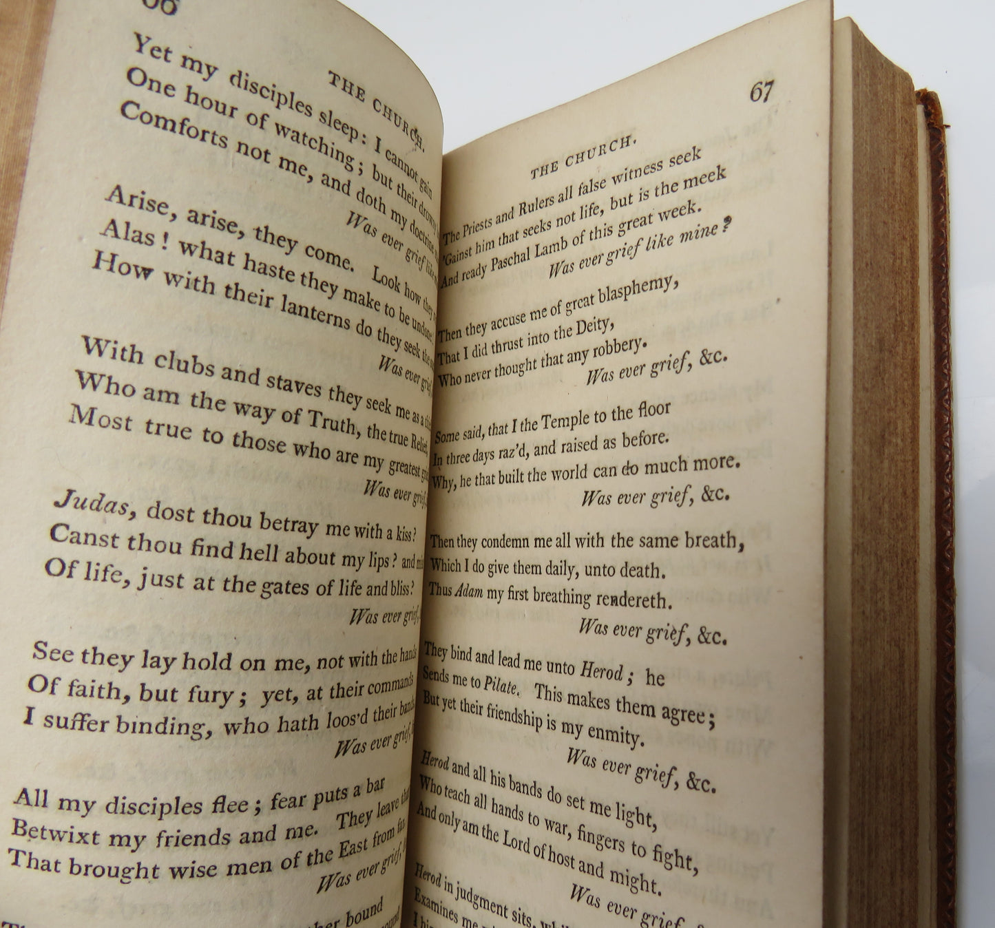 The Temple : Sacred Poems And Private Ejaculations To Which Is Added A Priest To The Temple Or The Country Parson By The Rev George Herbert 1806