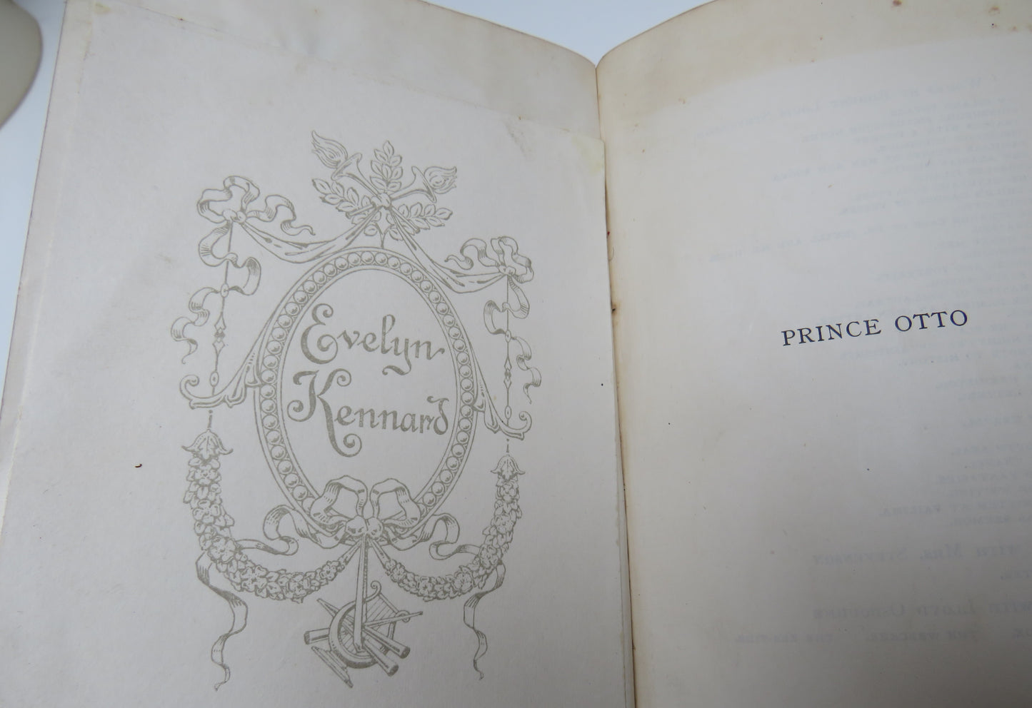 Prince Otto A Romance By Robert Louis Stevenson 1908