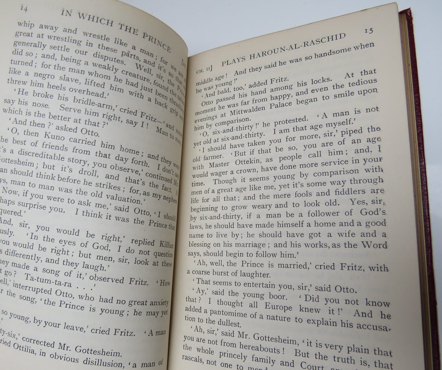 Prince Otto A Romance By Robert Louis Stevenson 1908