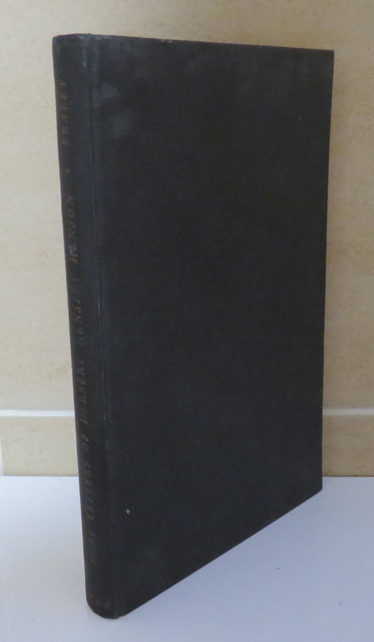More Letters Of Herbert Hensley Henson A Second Volume By Evelyn Foley Braley 1954