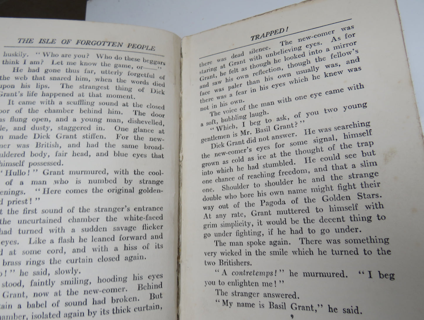 The Isle Of Forgotten People By Thomson Cross 1925 1st Edition