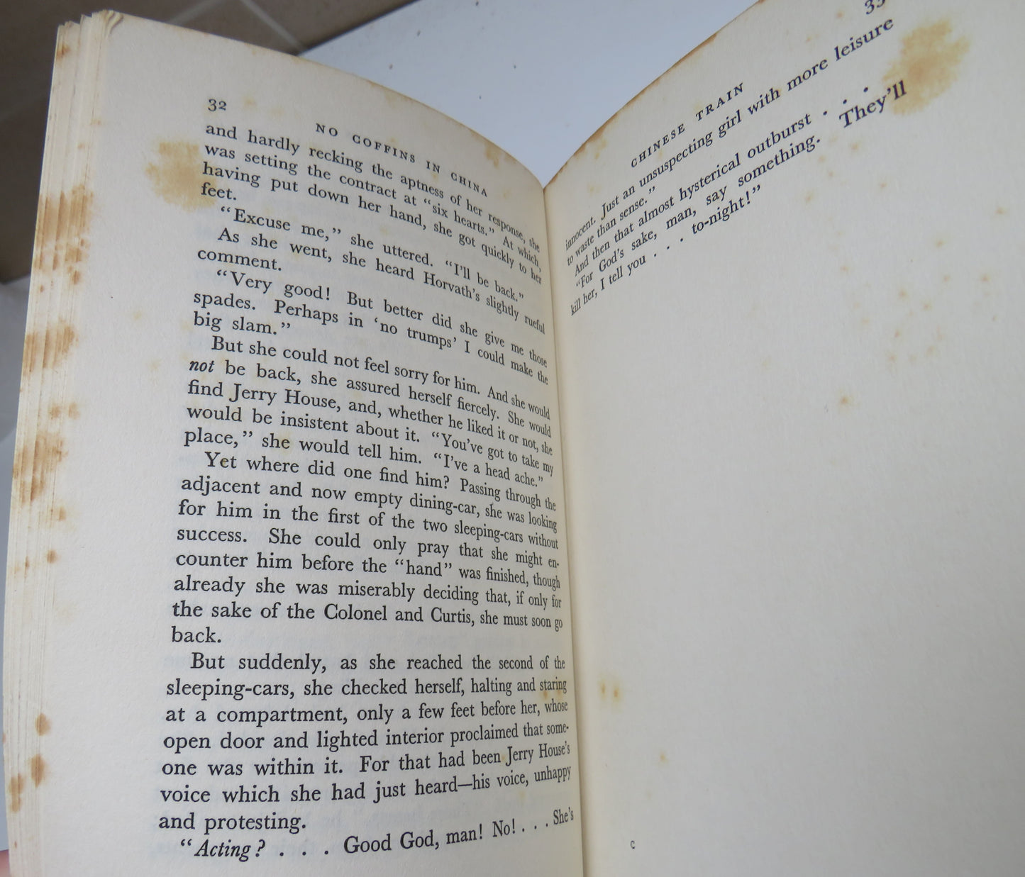 No Coffins In China By Charman Edwards 1937 1st Edition