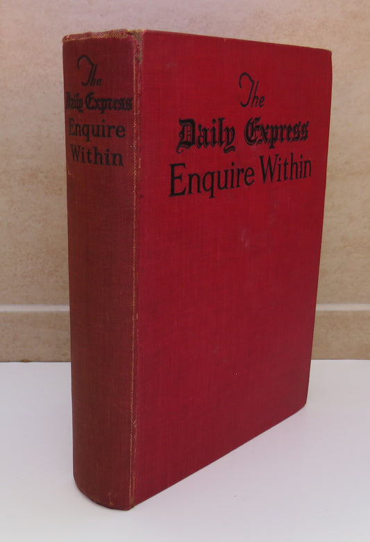 The Daily Express Enquire Within 1934