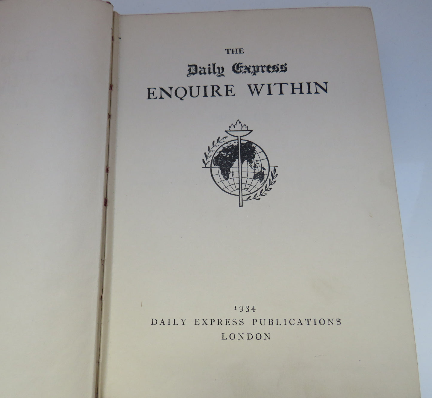 The Daily Express Enquire Within 1934