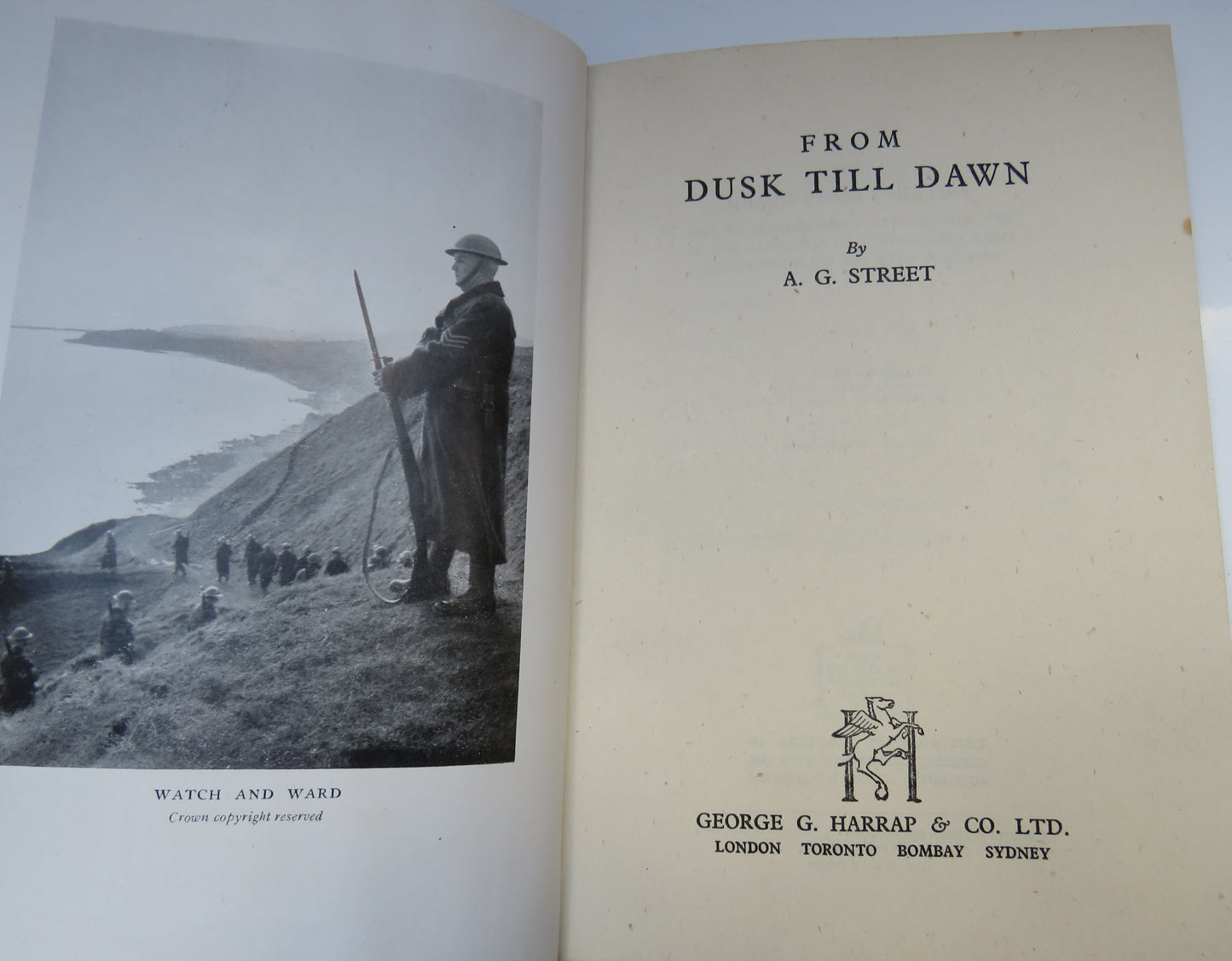 From Dust Till Dawn By A.G. Street 1943