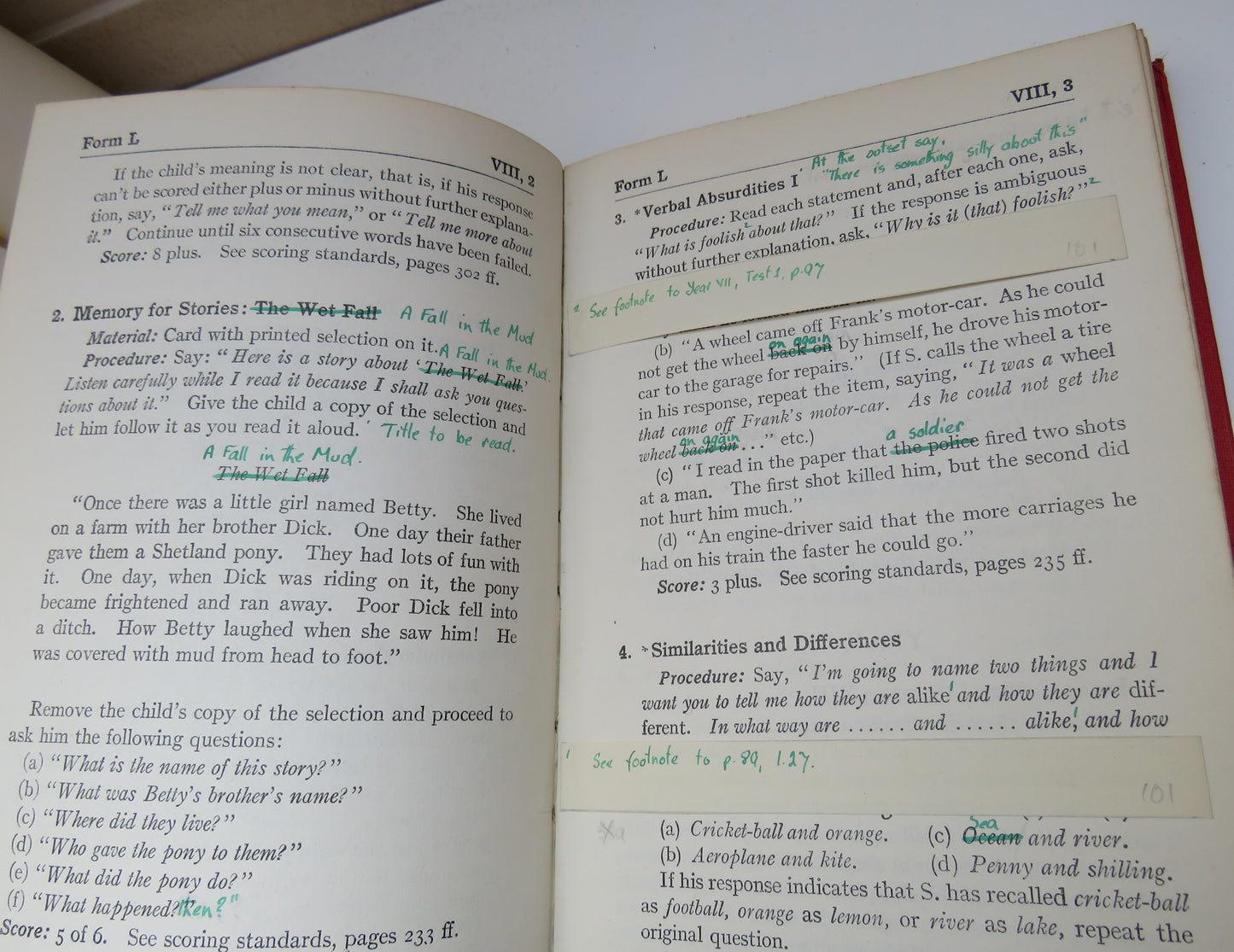 Measuring Intelligence A Guide To The Administration Of The New Revised Stanford-Binet Tests Of Intelligence By Lewis M. Terman and Maud A. Merrill 1955