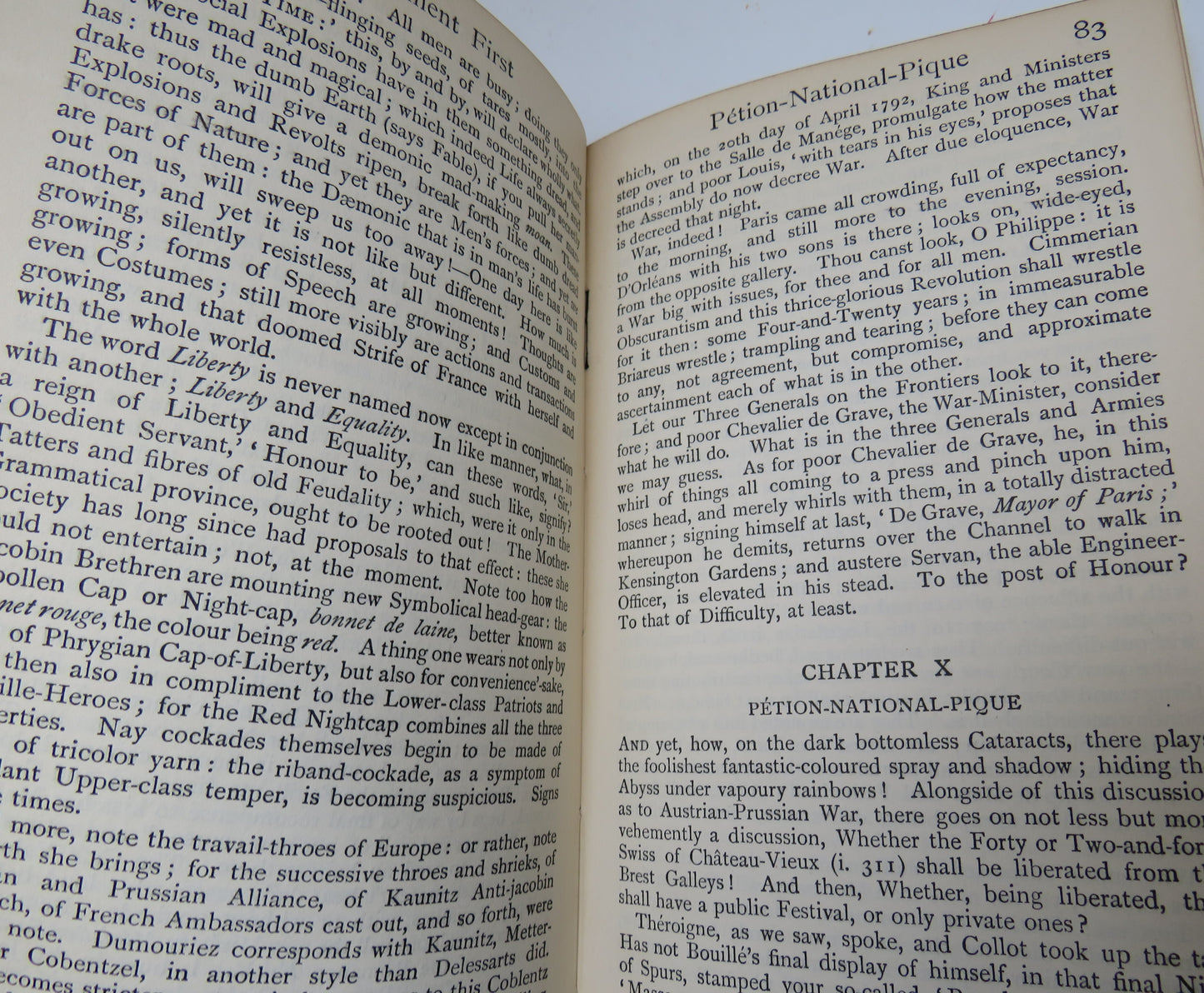 The French Revolution A History By Thomas Carlyle Volume II 1906