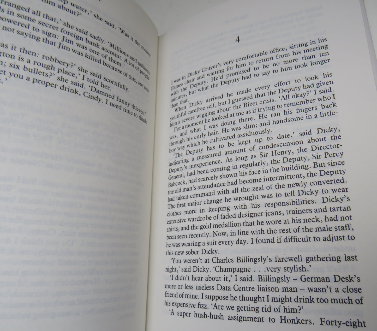 Spy Hook By Len Deighton 1988