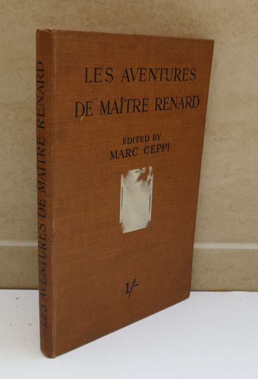 Les Adventures De Maitre Renard Edited By Marc Ceppi