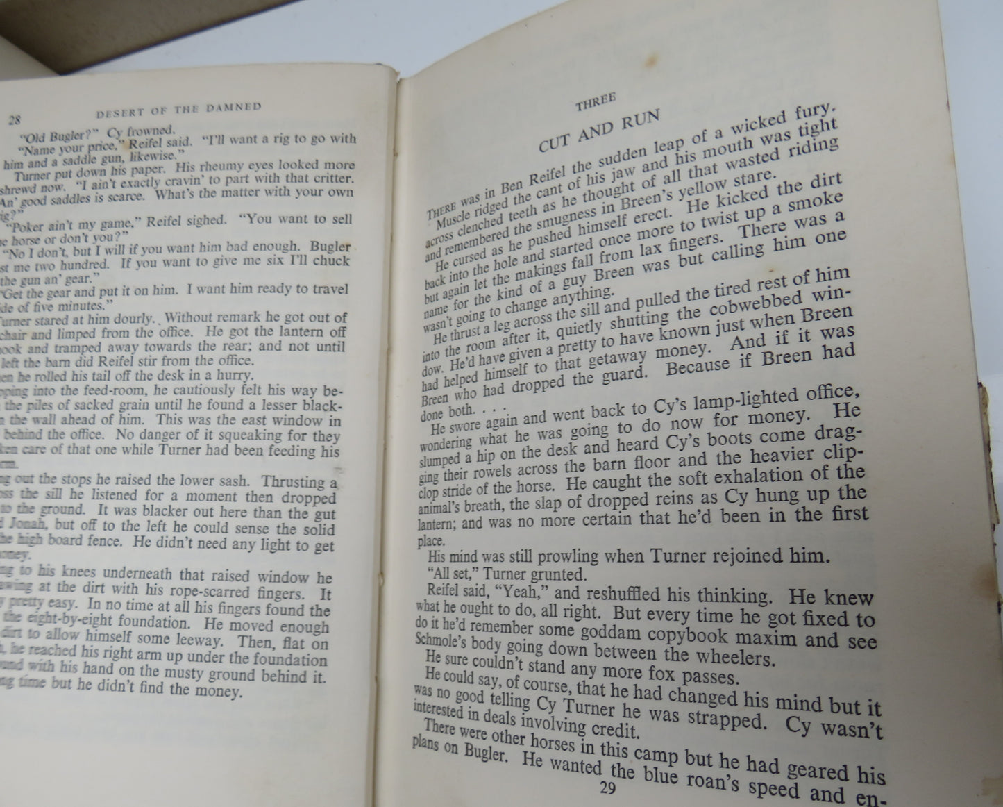 Desert Of The Damned By Nelson Nye 1953