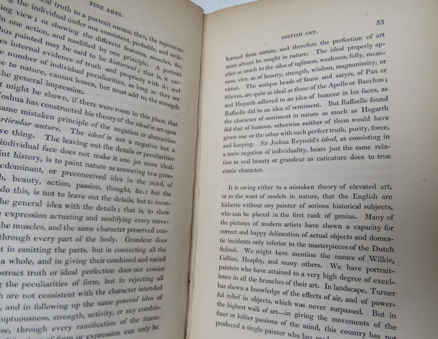 Painting And The Fine Arts : By B.R. Haydon and William Hazlitt 1838