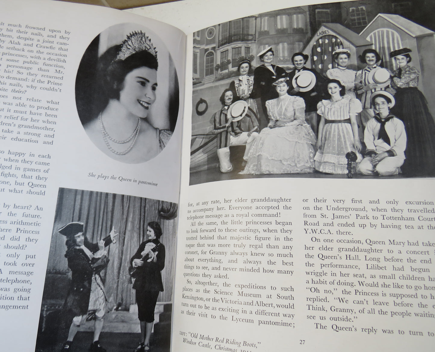 The Young Queen The Life Story Of Her Majesty Queen Elizabeth II By Godfrey Winn 1952