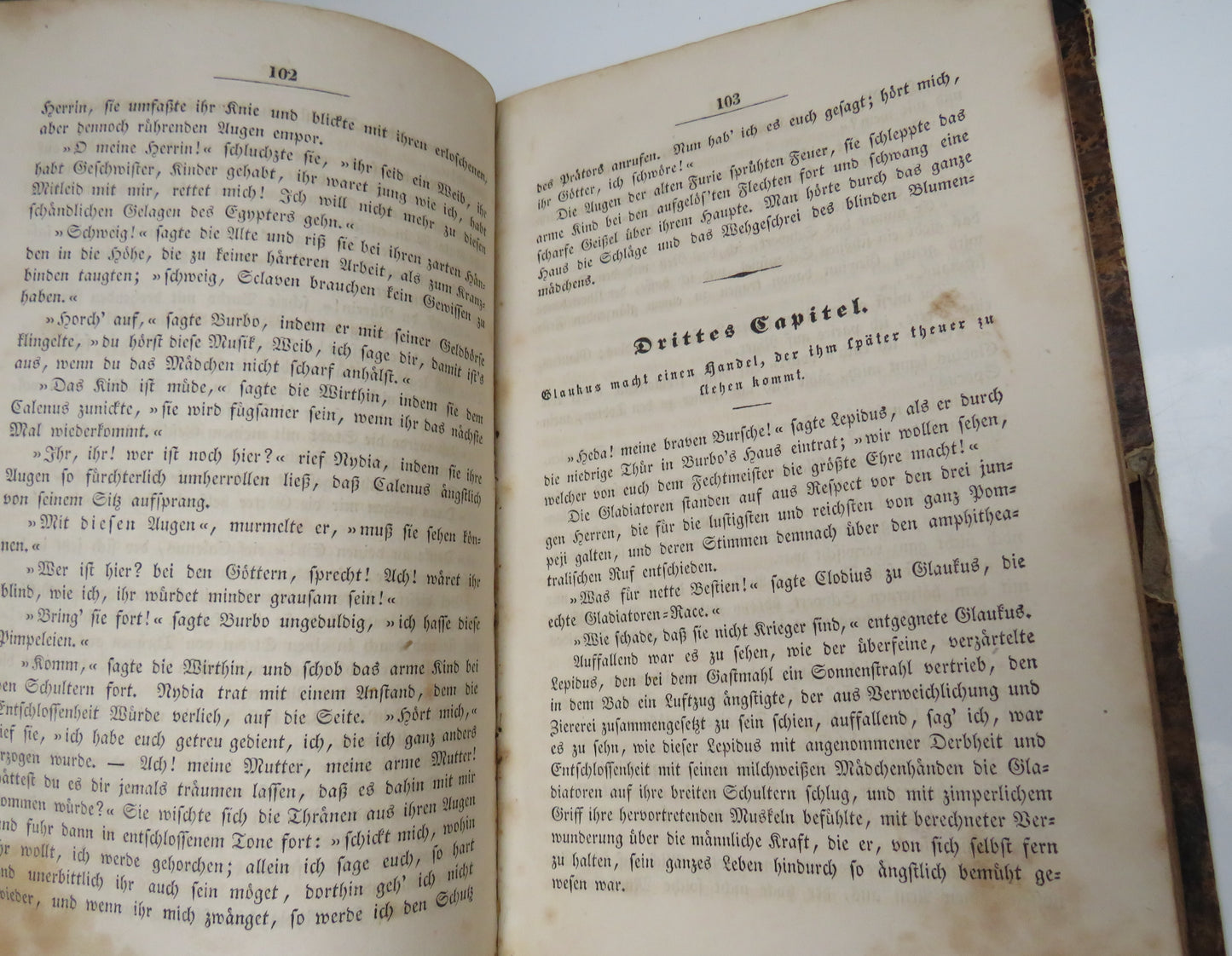Die Letzten Tage Von Pompeji By E.L.Bulwer 1837 (Last Days Of Pompeii)
