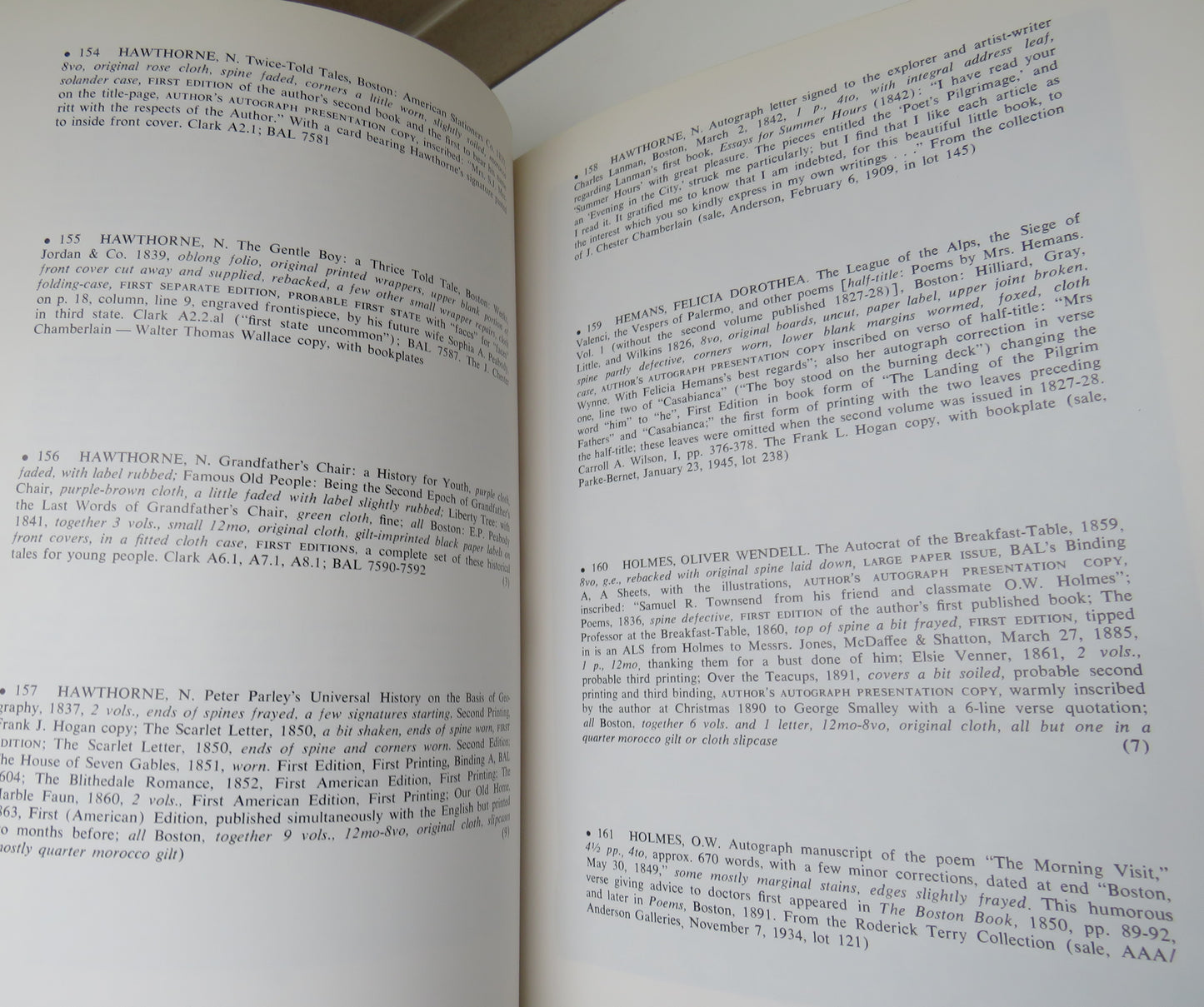 The Prescott Collection Of Printed Books & Manuscripts New York 1981 - Christies