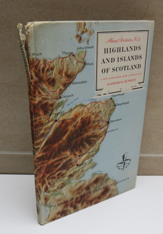 About Britain No.12 Highlands and Islands Of Scotland A New Guide Book 1951