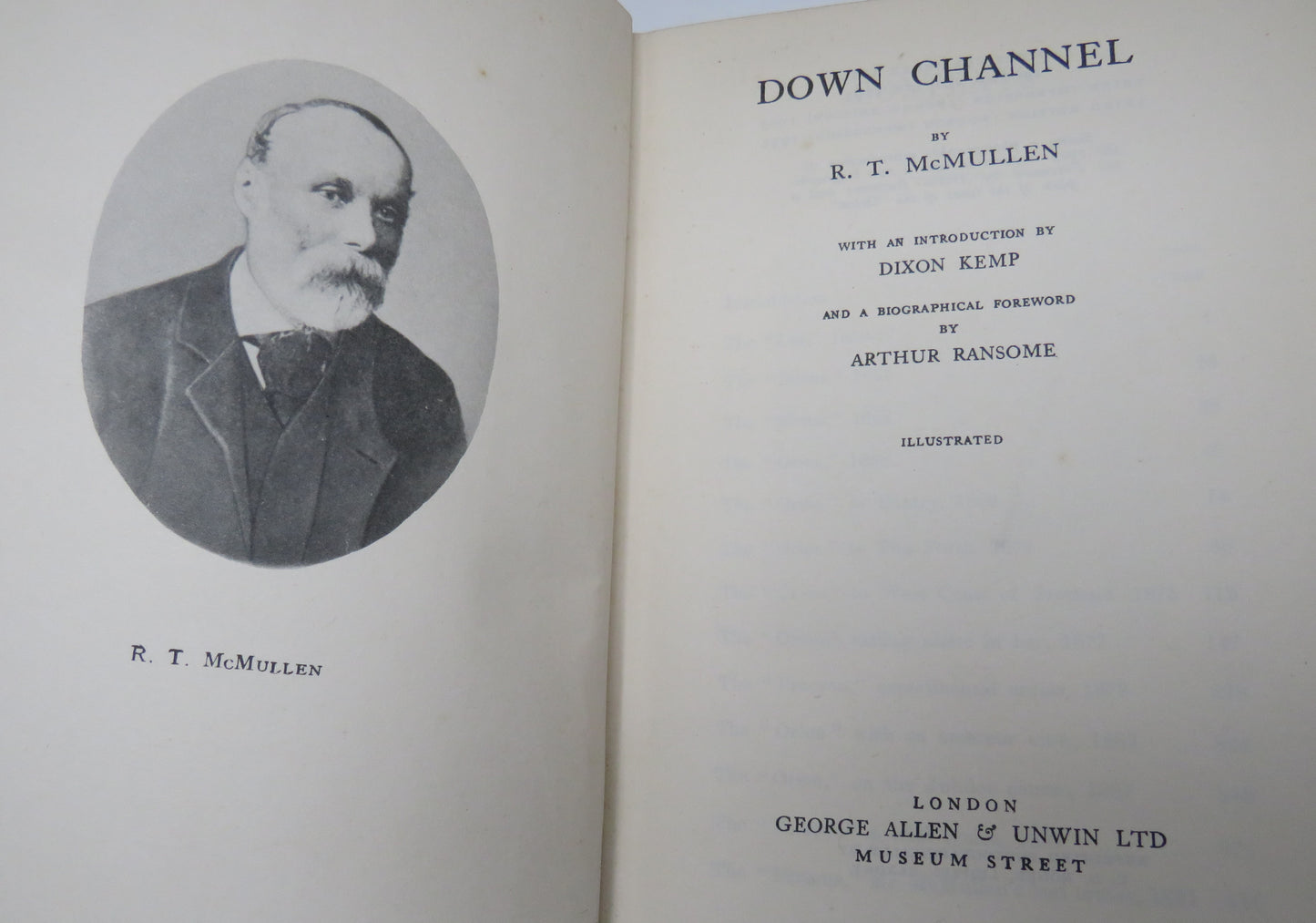 Down Channel By R.T. McMullen 1931