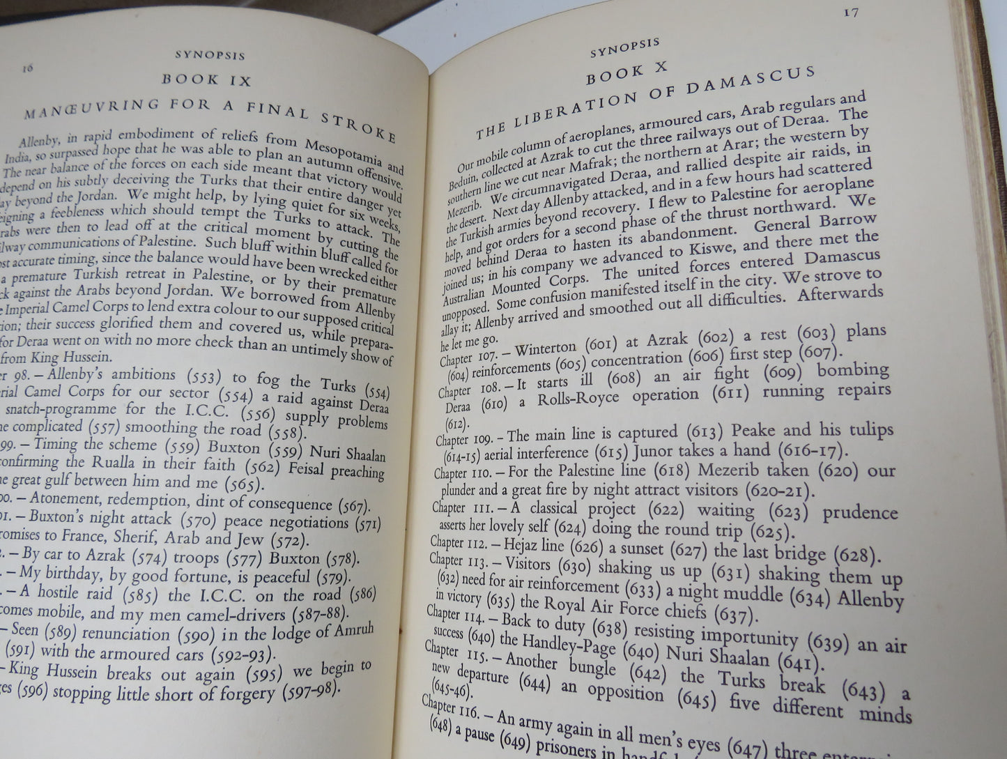 Seven Pillars Of Wisdom A Triumph BY T.E.Lawrence Volume I