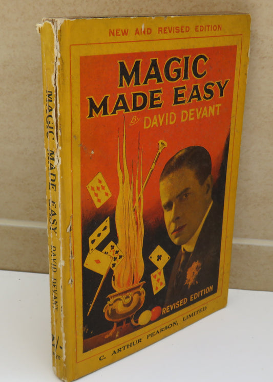 Magic Made Easy By David Devant 1921 - Signed From George Grimmond Illusionist