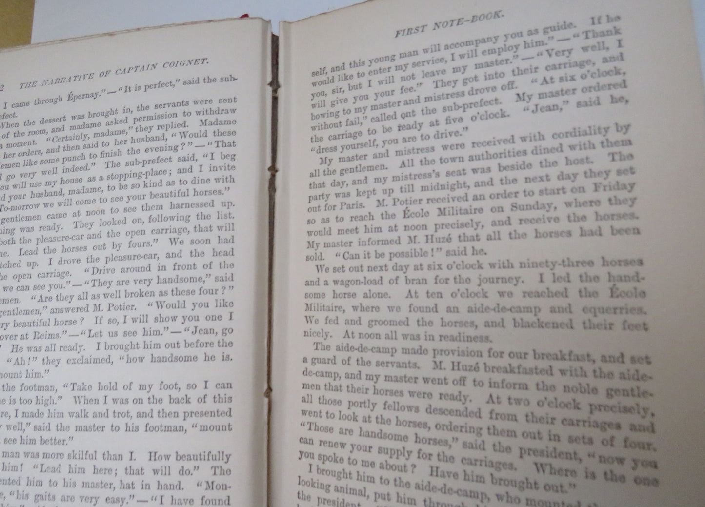 Captain Coignet Soldier of the Empire, 1897