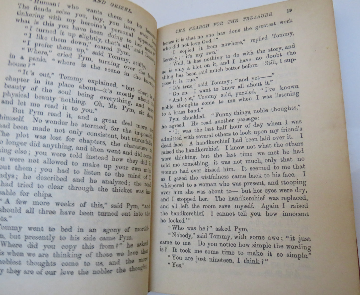 Tommy and Grizel The Works Of J.M Barrie