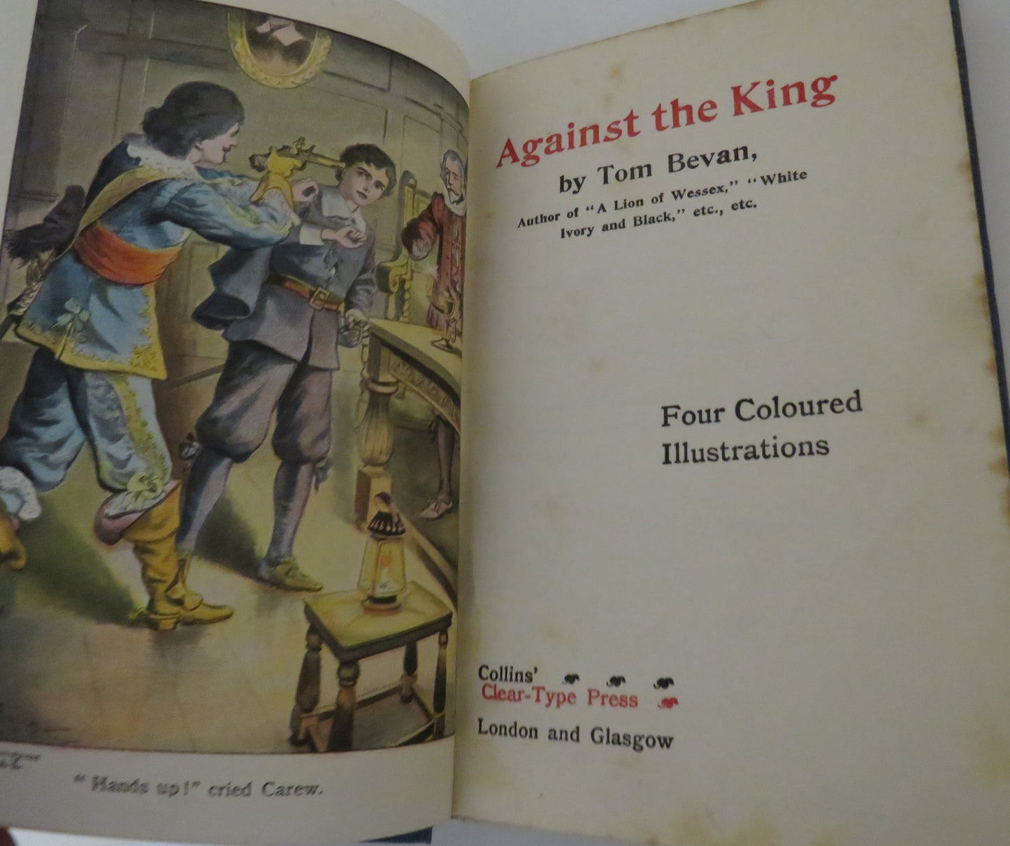 Against the King by Tom Bevan