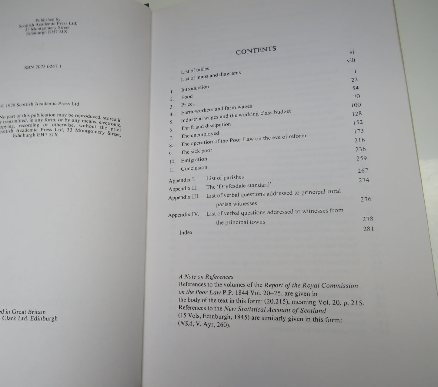 The State Of The Scottish Working Class In 1843 Ian Levitt and Christopher Smout 1979