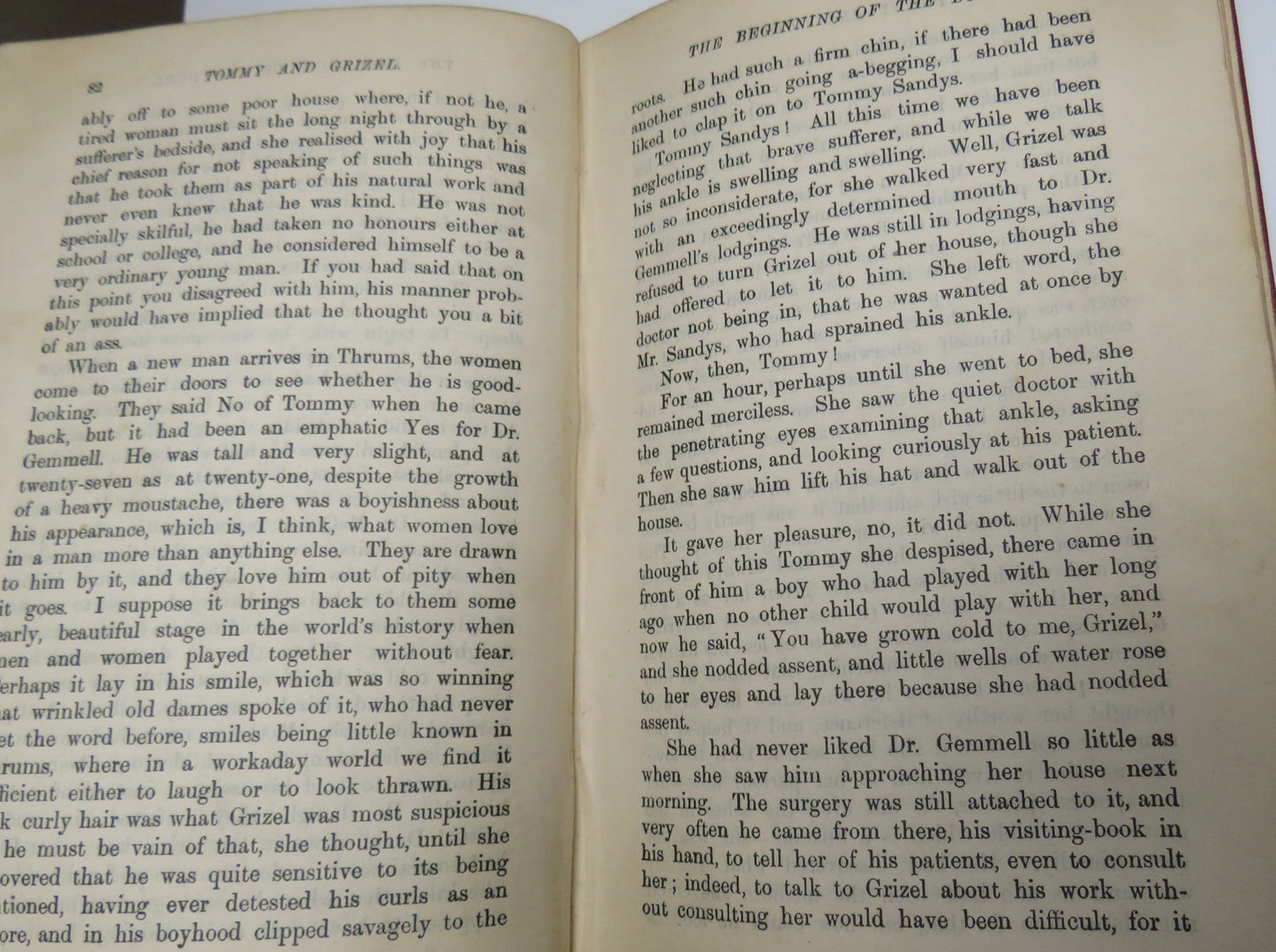 The Works of J.M. Barrie Tommy and Grizel