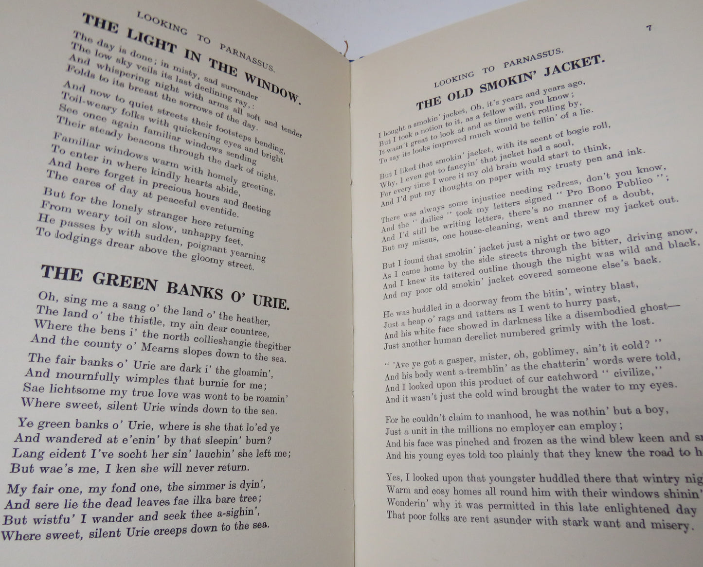Looking To Parnassus and Wrapped In Rhyme, Some Of The Things, Strange and Otherwise, That One Man Saw By Thomas Christie