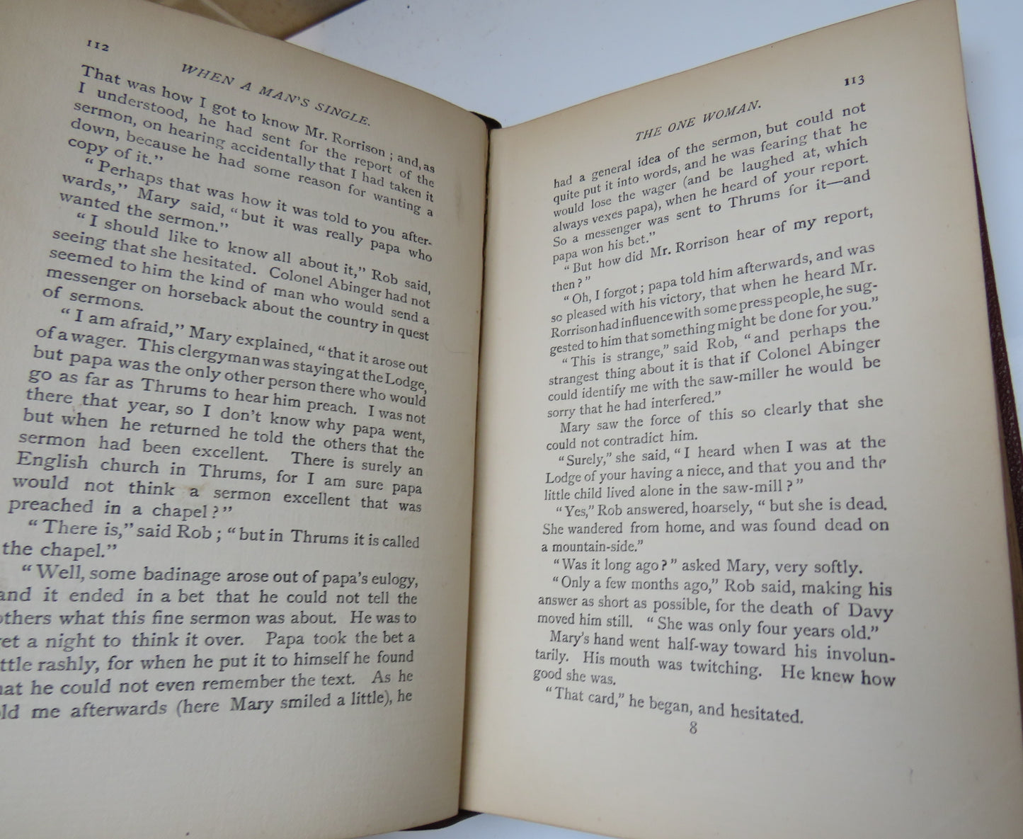 When A Man's Single A Tale Of Literary Life By J.M.Barrie 1894