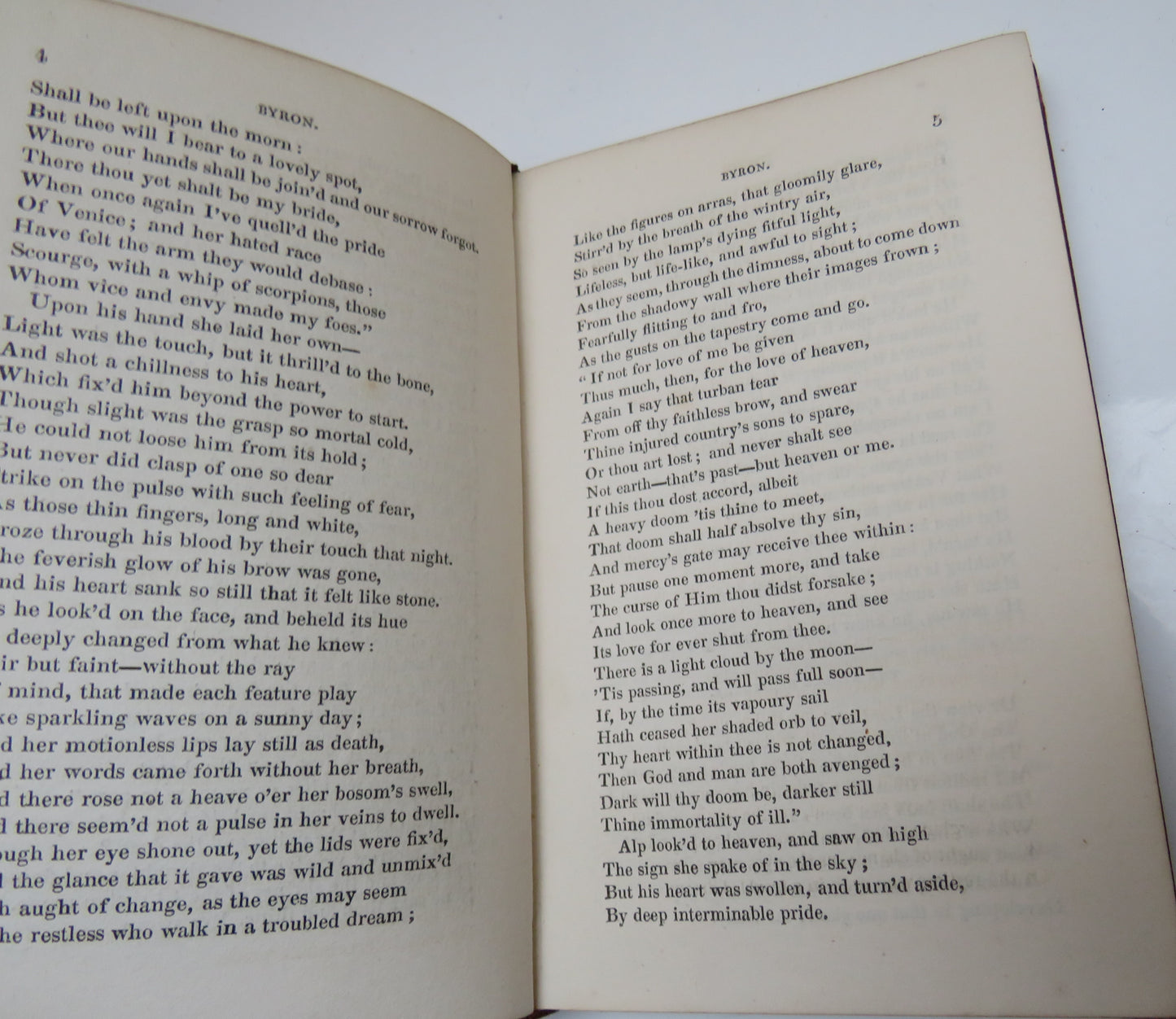 The Beauties Of Byron Consisting Of Selections From His Works By Alfred Howard 1837