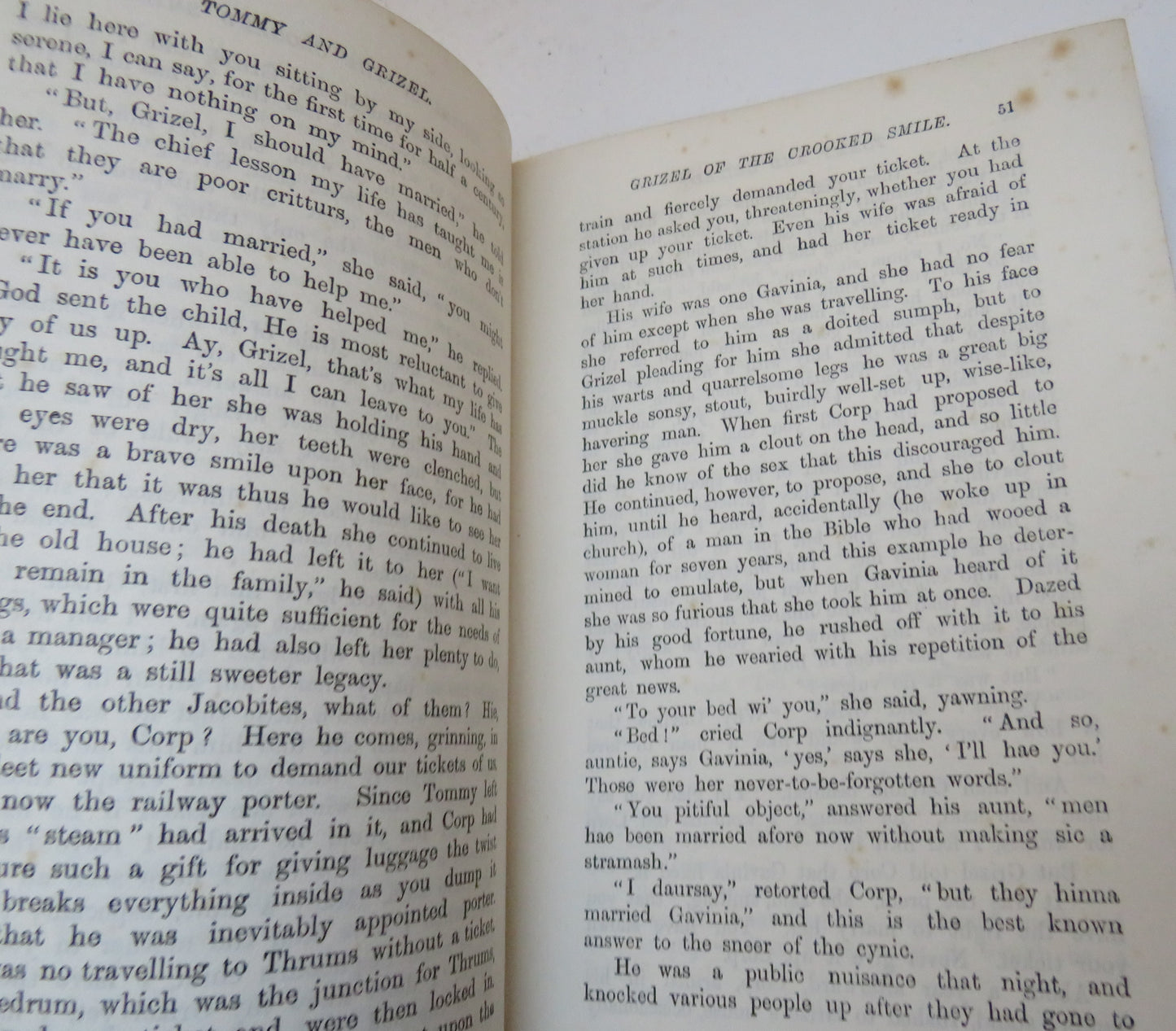 Tommy and Grizel By J.M. Barrie 1909