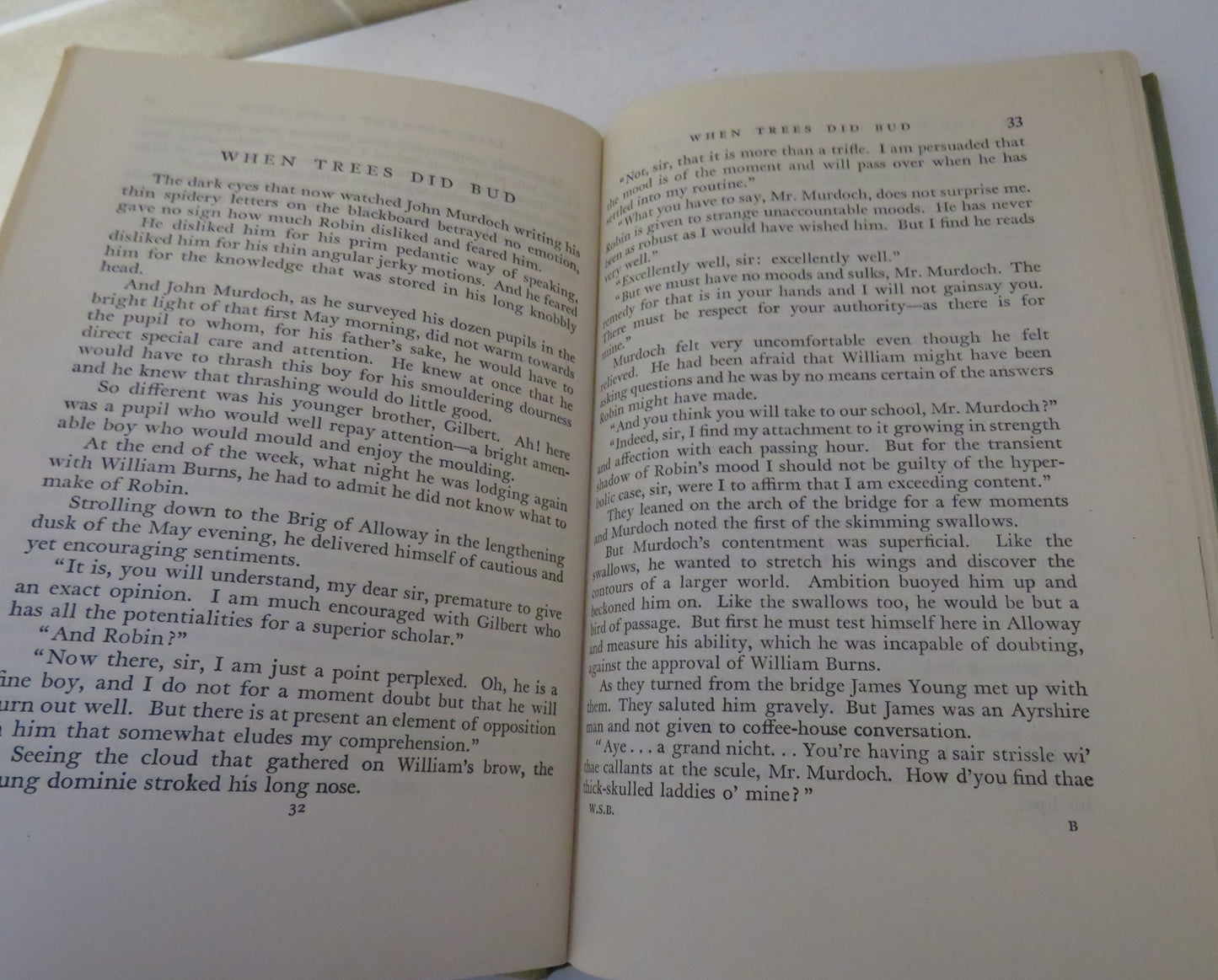 The Wind That Shakes The Barley by James Barke, A Novel of the Life & Loves of Robert Burns, Vintage Book