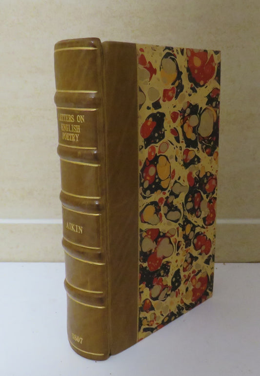 Letters To A Young Lady On A Course Of English Poetry By J.Aikin 1807