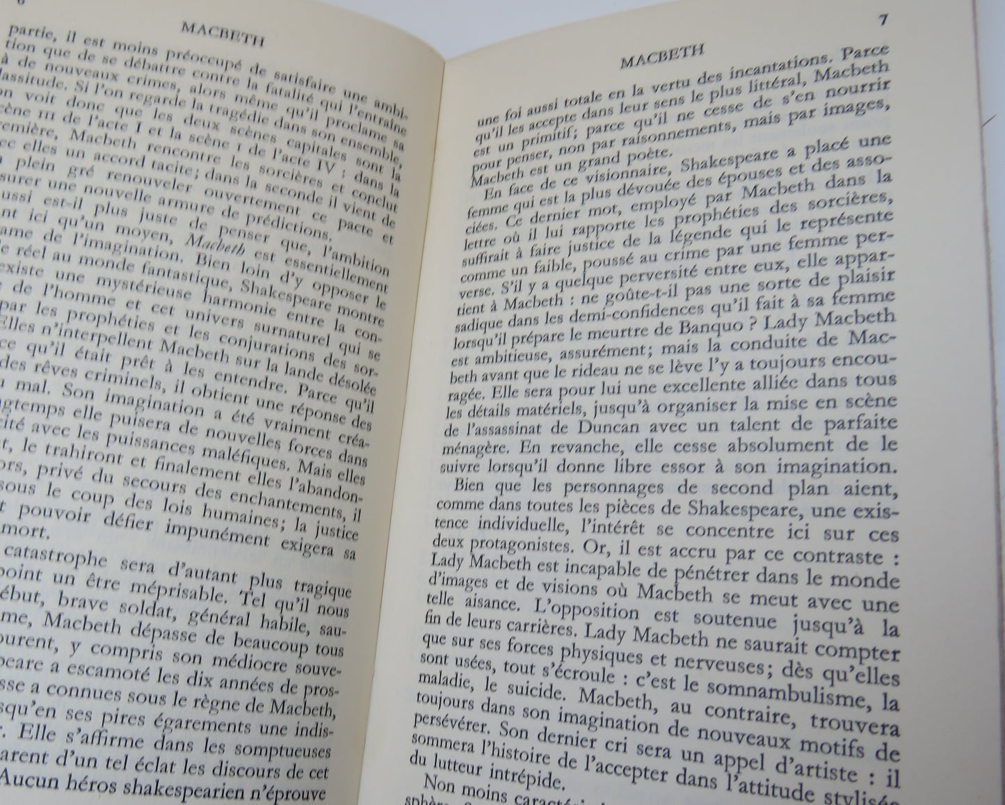 William Shakespeare Macbeth Othello Translated To French - 1938