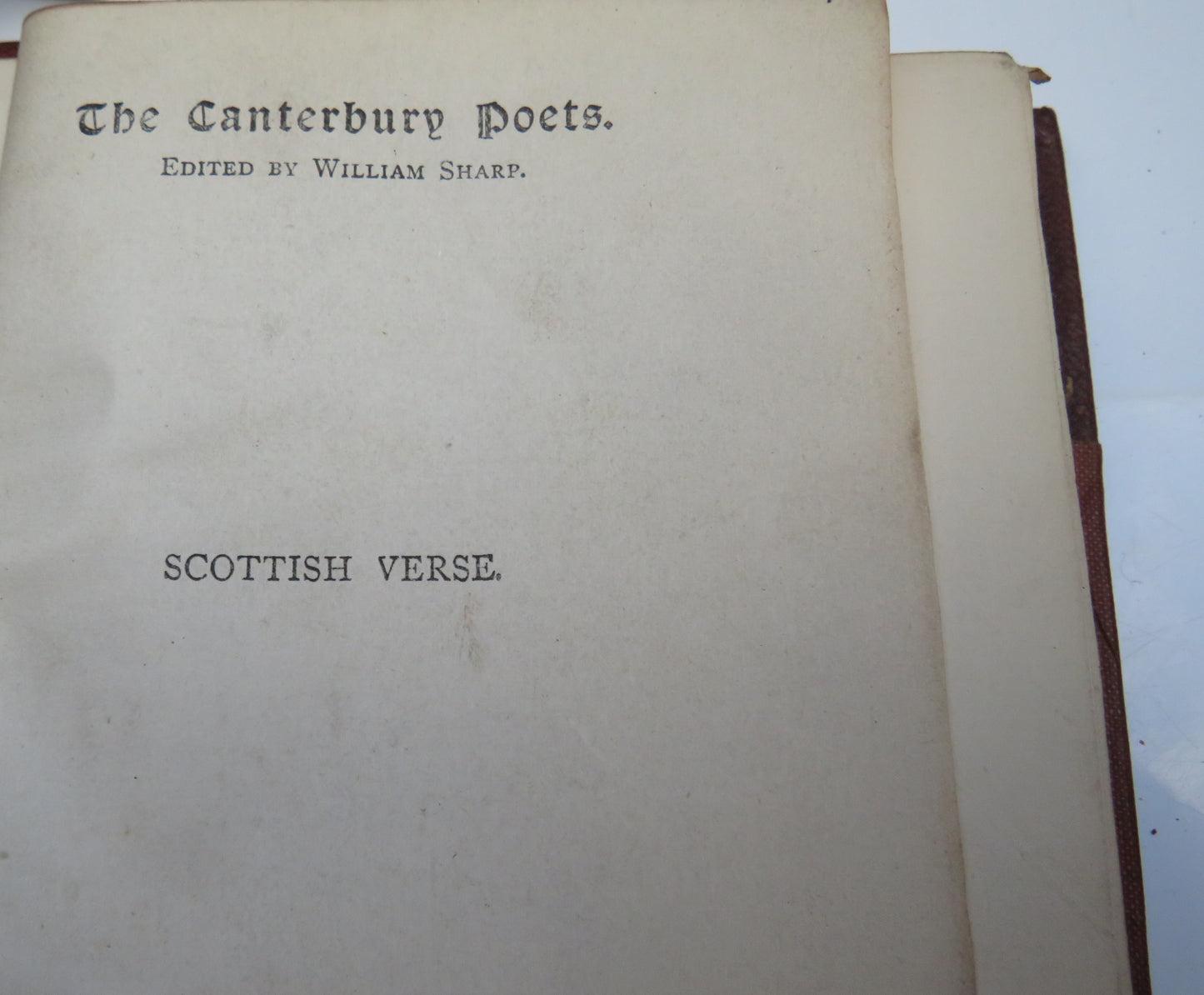 The Caterbury Poets 4 Books - Robert Burns, Scottish Verse, Scott's Poetical