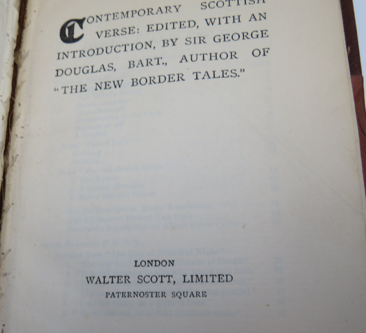 The Caterbury Poets 4 Books - Robert Burns, Scottish Verse, Scott's Poetical