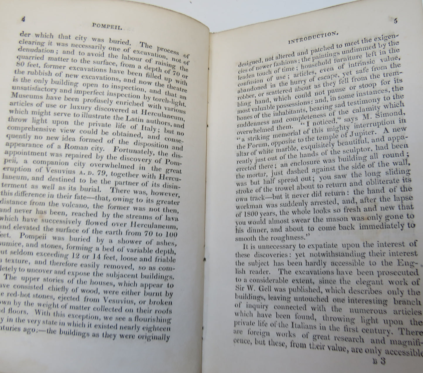 Pompeii Volume I 1831 - The Library Of Entertaining Knowledge