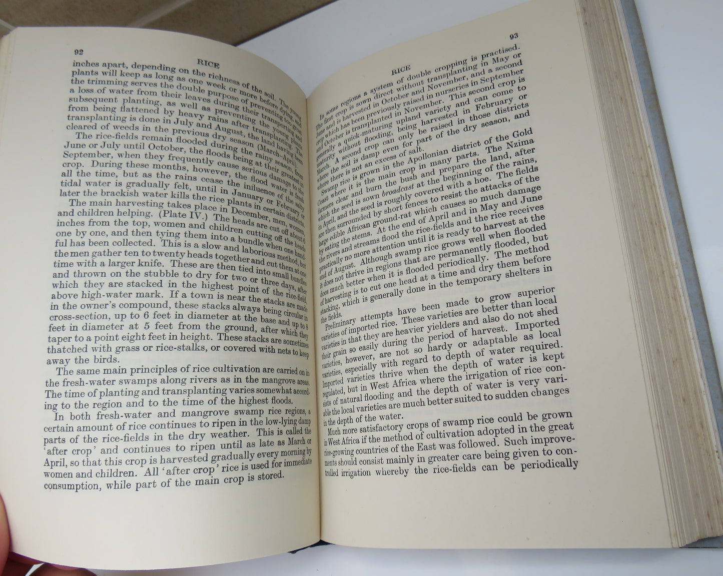 A Text-Book Of West African Agriculture Soils and Crops By F.R.Irvine 1953