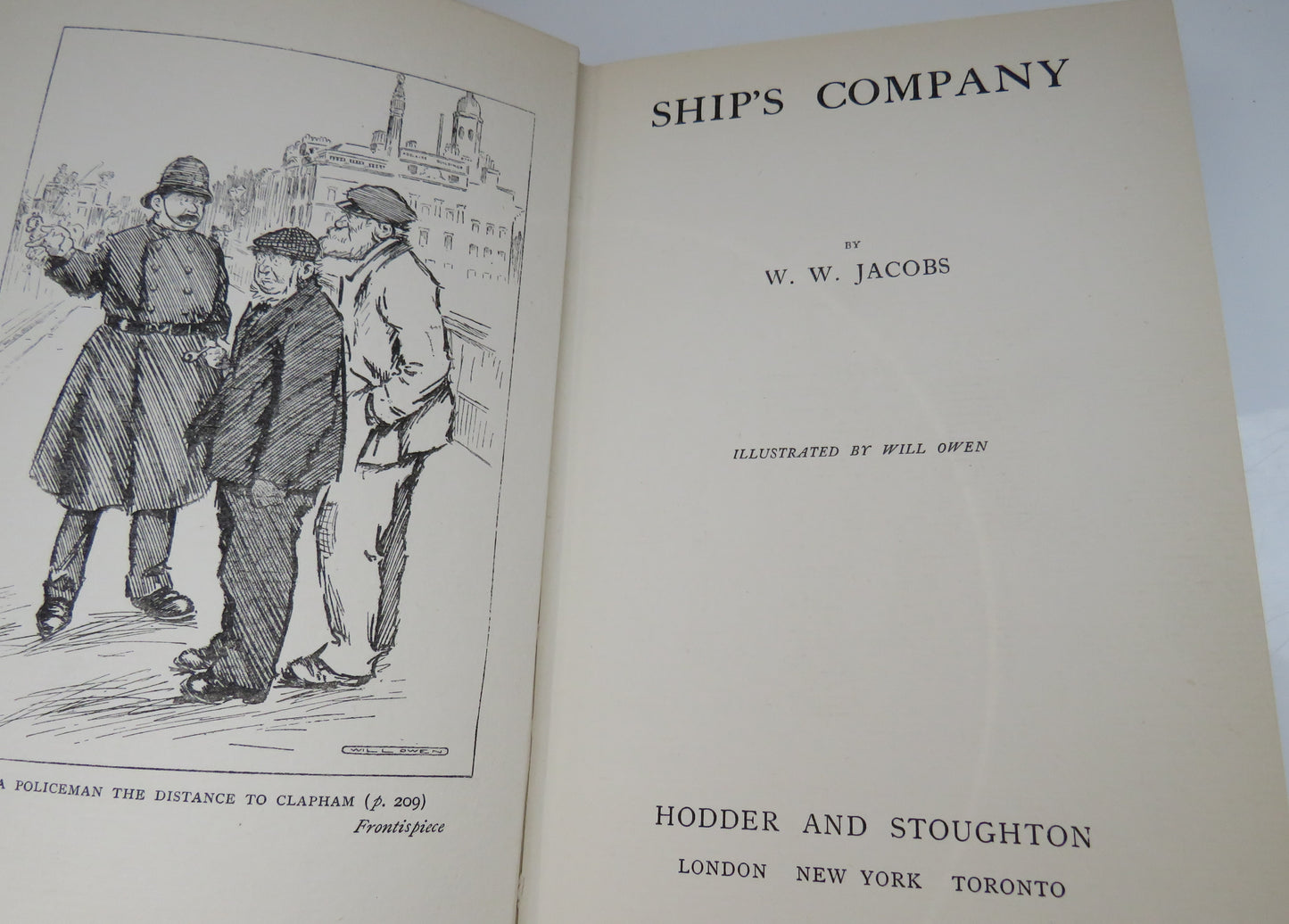 Ship's Company By W.W. Jacobs First Edition